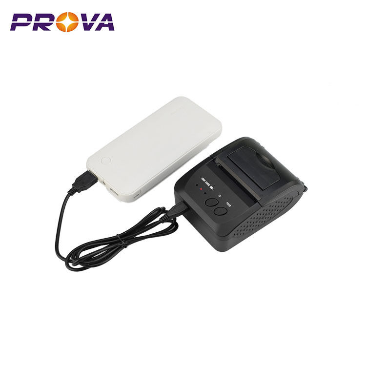 Portable 58mm Thermal Printer USB / Bluetooth 4.0 Interfaces CE Approval
